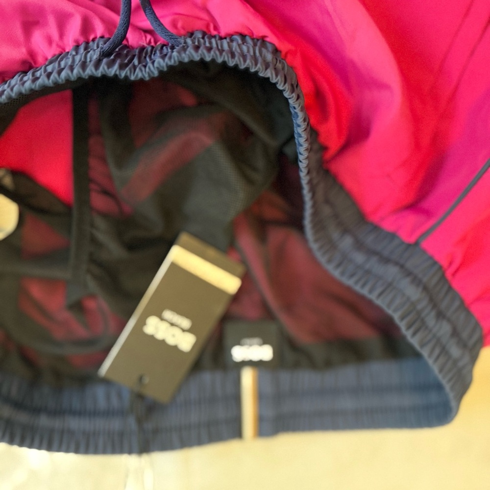 BOSS Men's Athletic Shorts in Vibrant Pink - Picture 4 of 4